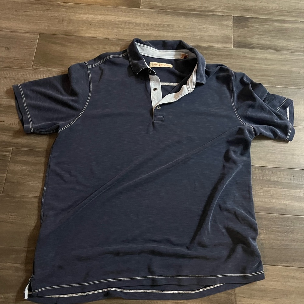 Tommy Bahamas blue XL polo.. never worn $20…